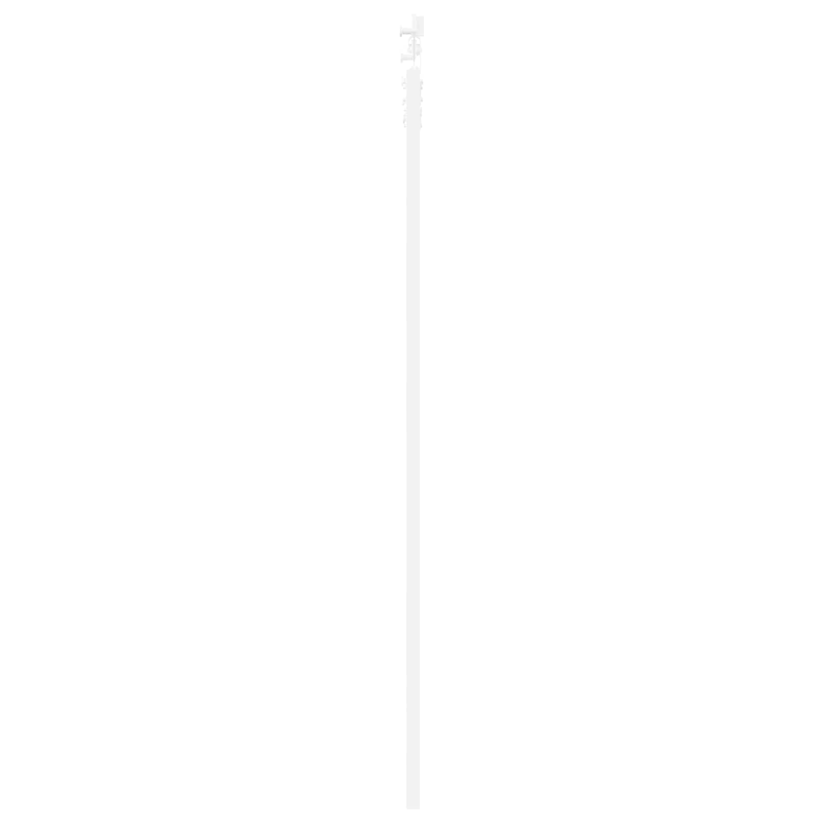 Porta Scorrevole Bianco 83 x 202 cm Legno Massello di Pino