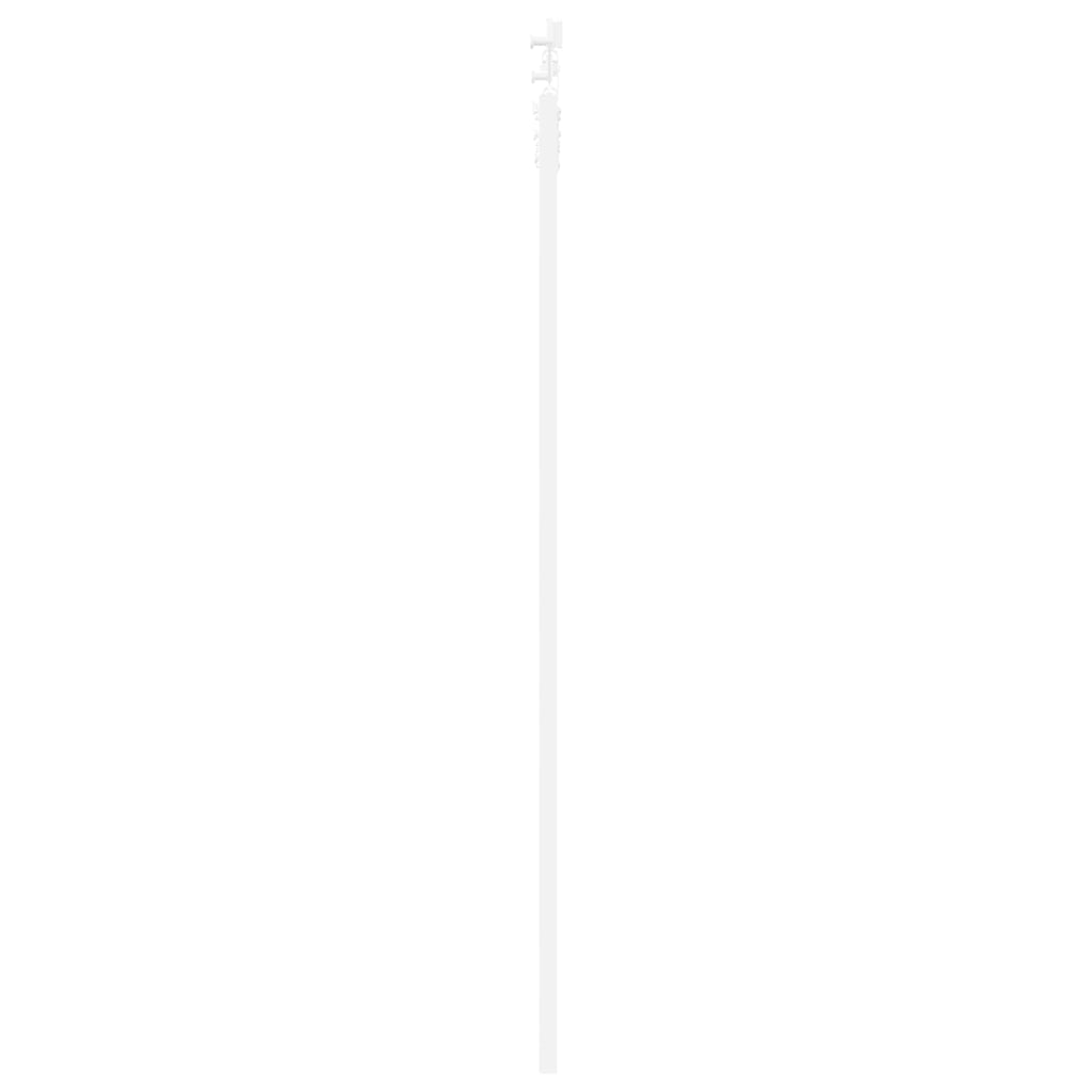 Porta Scorrevole Bianco 83 x 202 cm Legno Massello di Pino