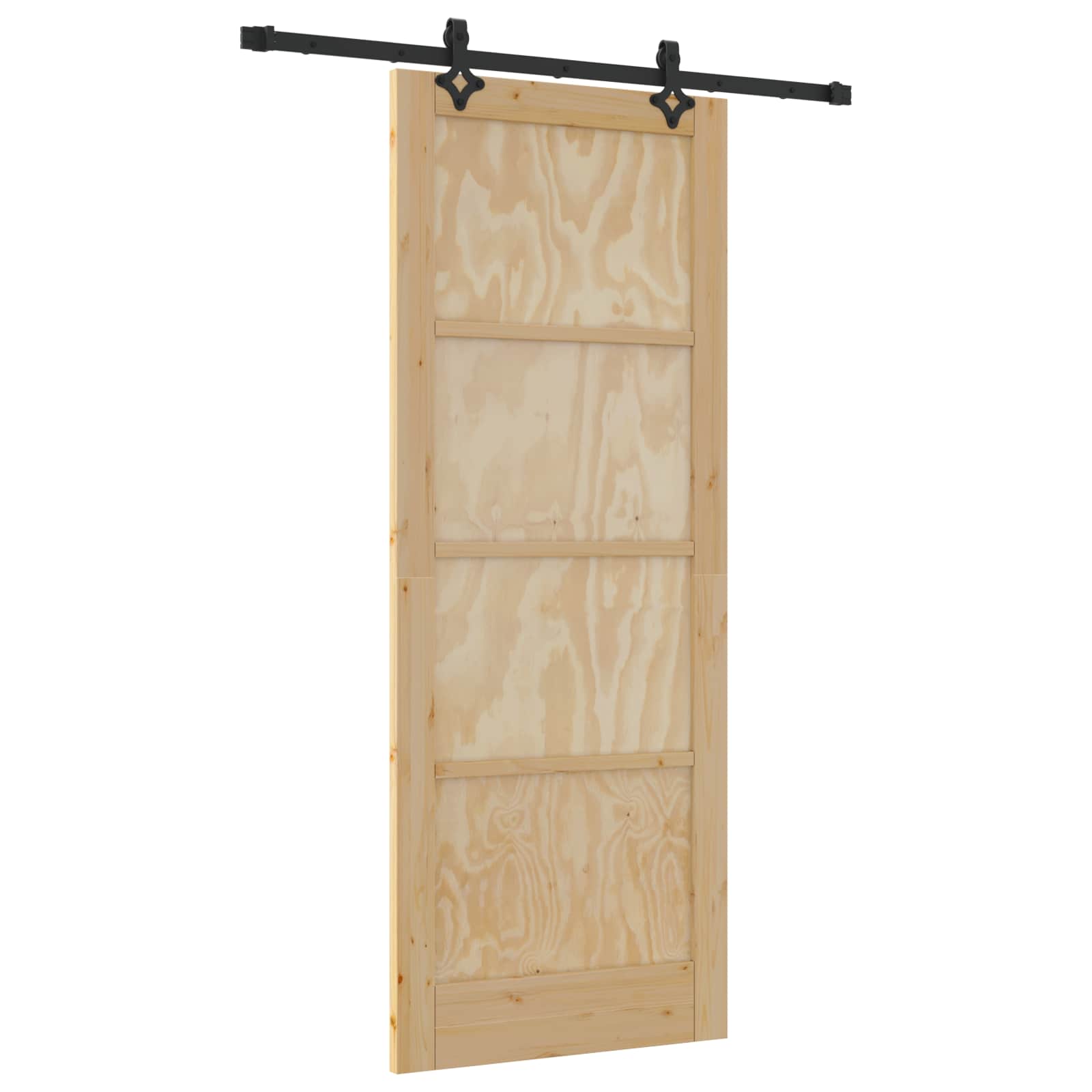 Porta scorrevole ORKDAL legno di pino naturale 83 x 211 cm