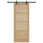Porta scorrevole ORKDAL legno di pino naturale 83 x 211 cm