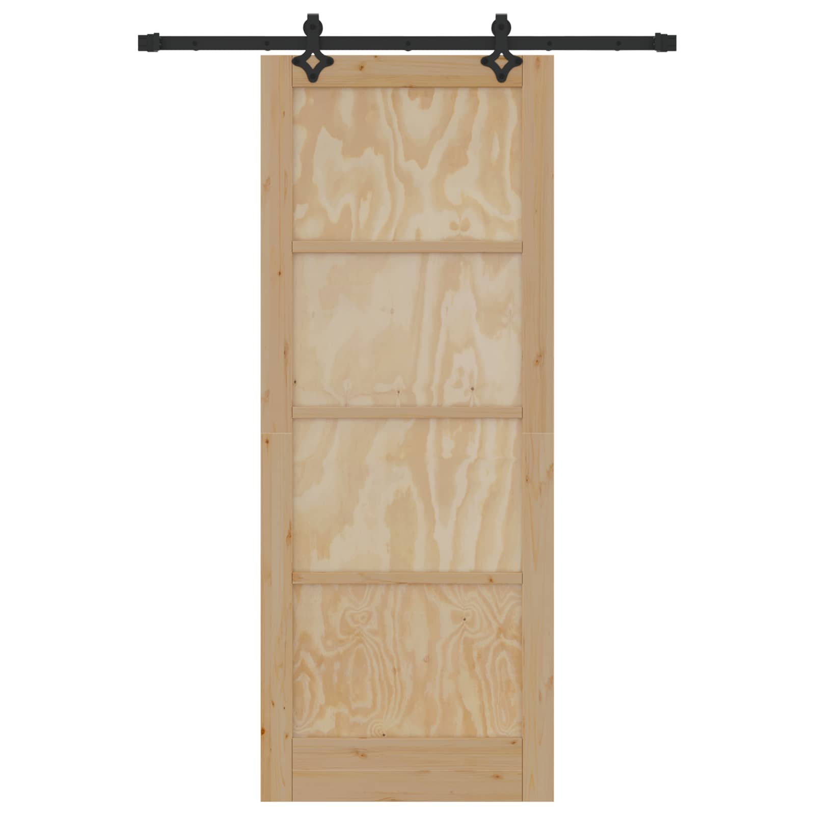 Porta scorrevole ORKDAL legno di pino naturale 83 x 211 cm