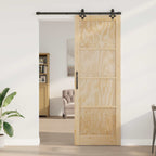 Porta scorrevole ORKDAL Naturale 83 x 232 cm