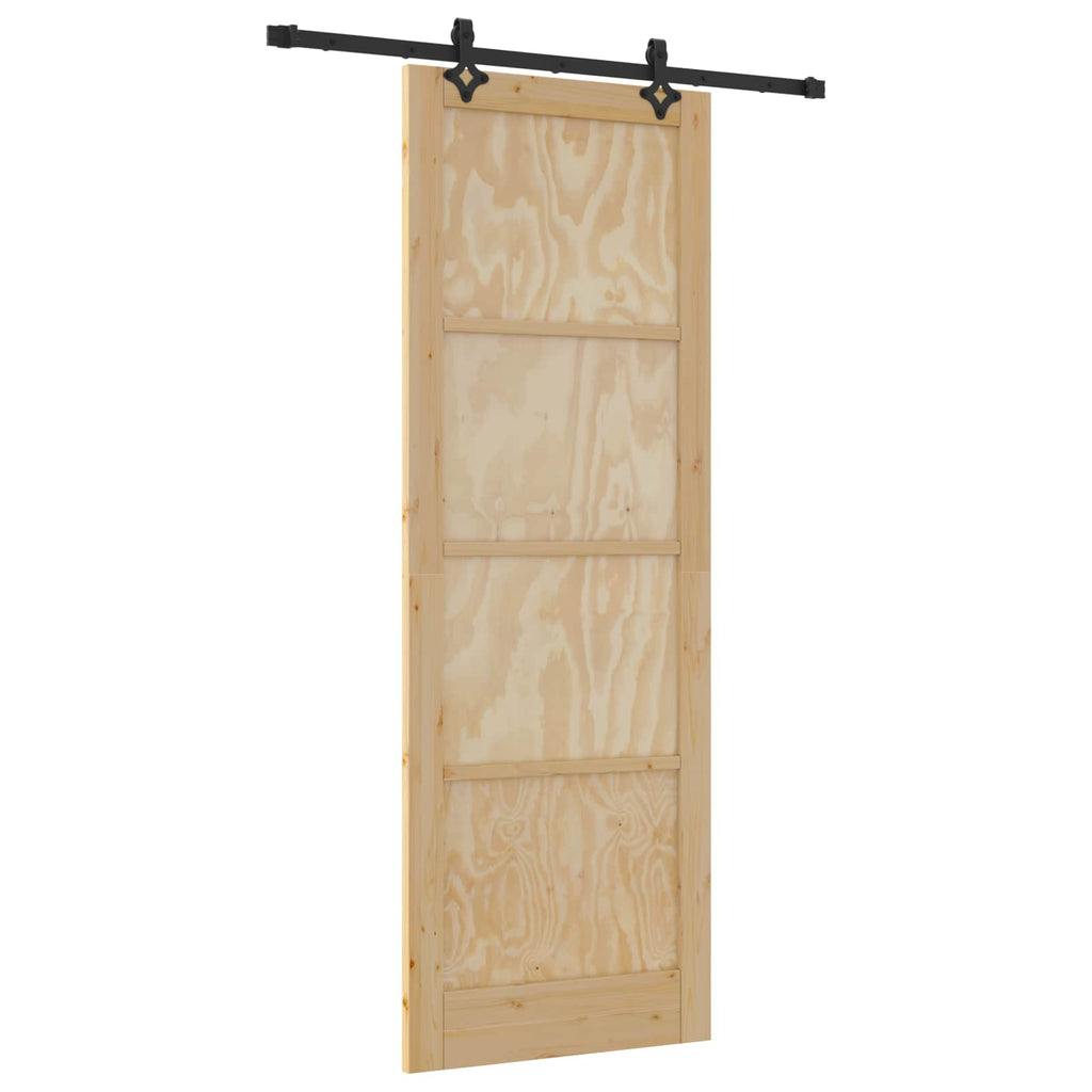Porta scorrevole ORKDAL Naturale 83 x 232 cm