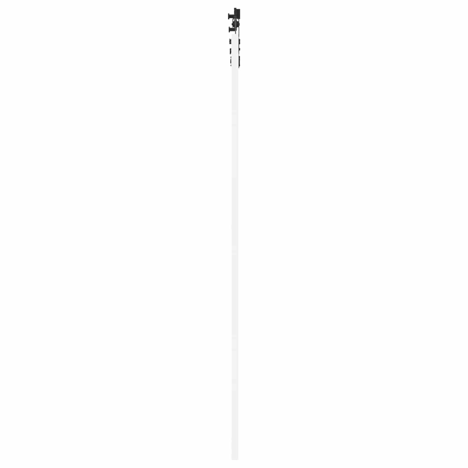 Porta scorrevole ORKDAL bianca 83 x 232 cm in legno di pino