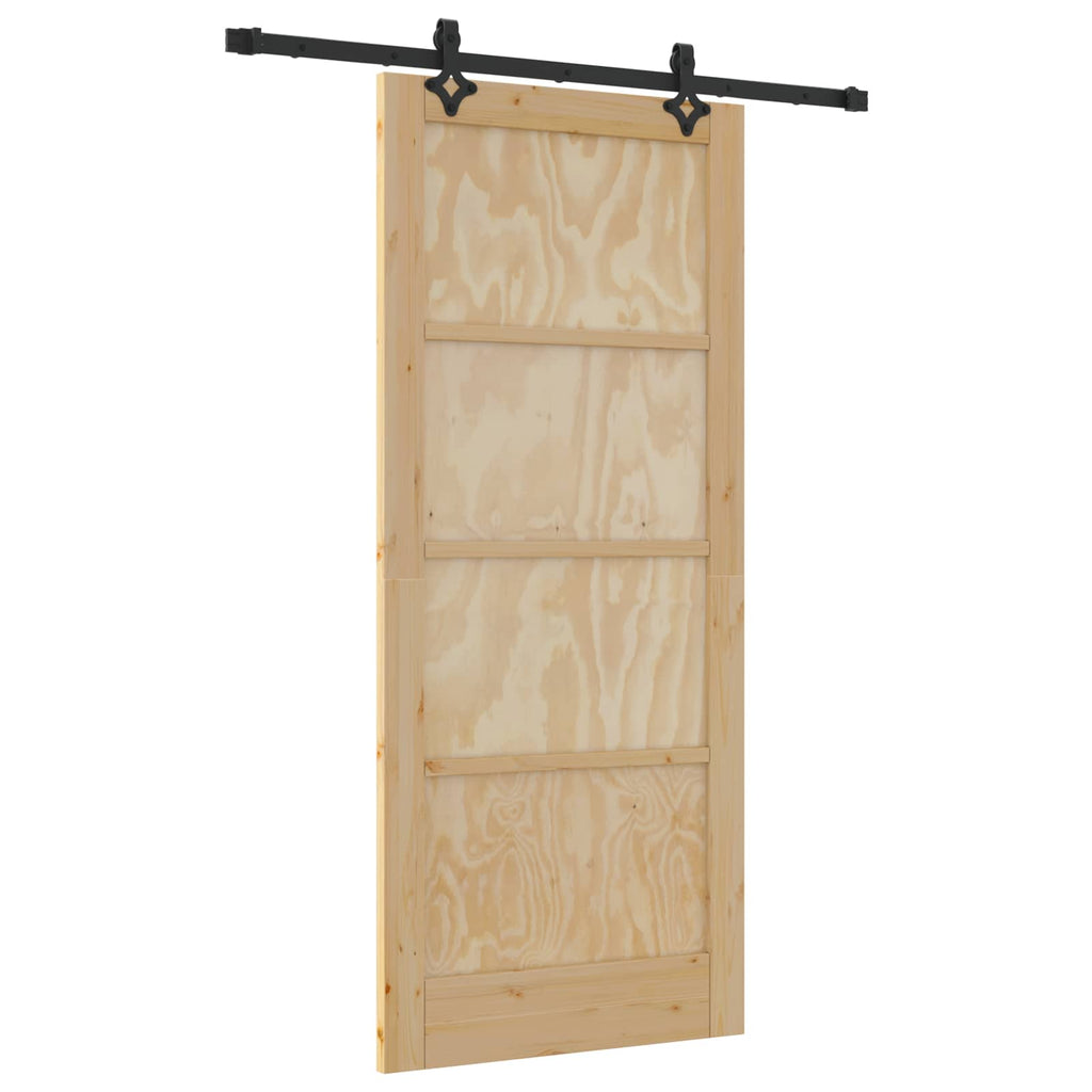 Porta Scorrevole ORKDAL Naturale 86 x 198,5 cm
