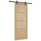 Porta scorrevole ORKDAL legno pino naturale 86 x 211 cm