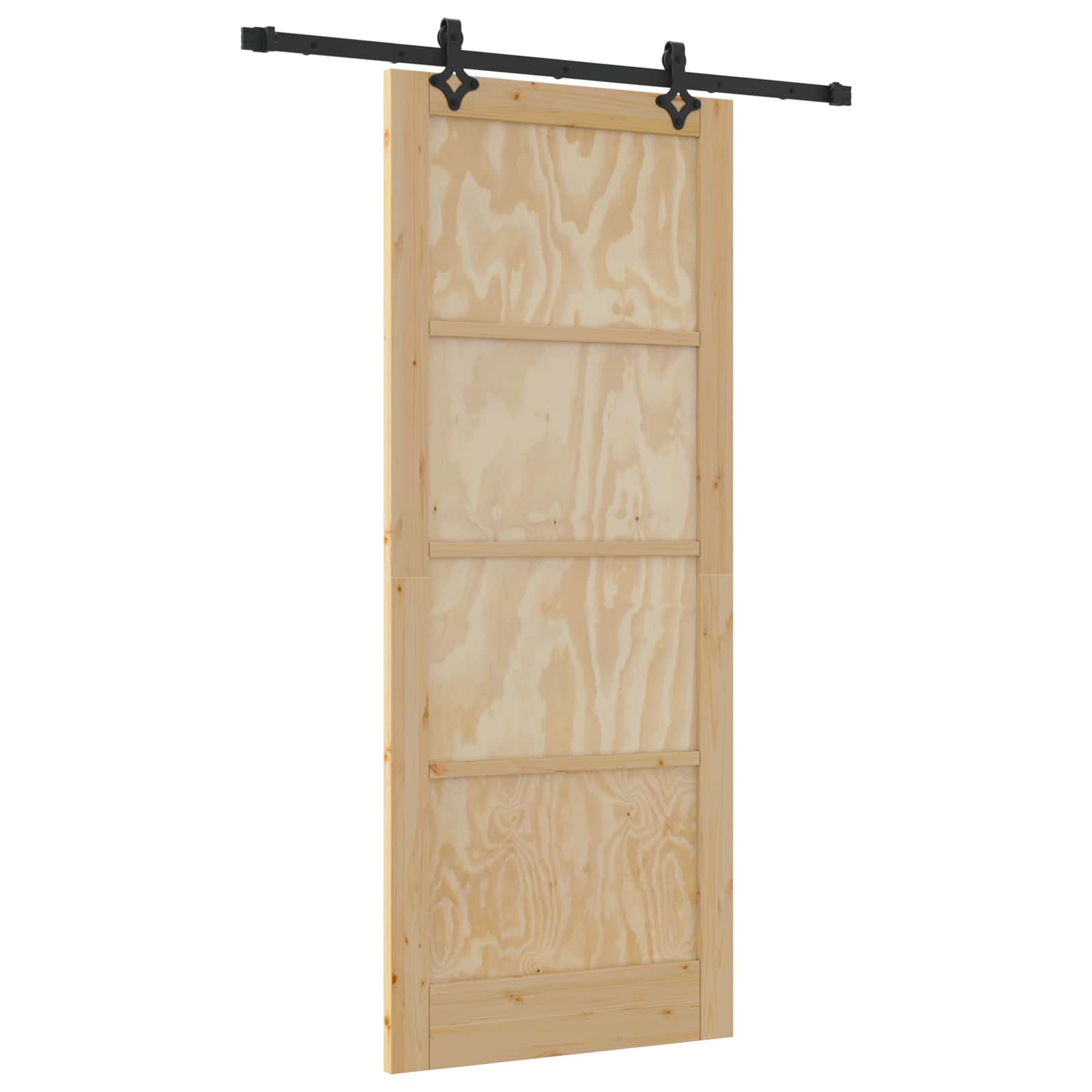 Porta scorrevole ORKDAL legno pino naturale 86 x 211 cm