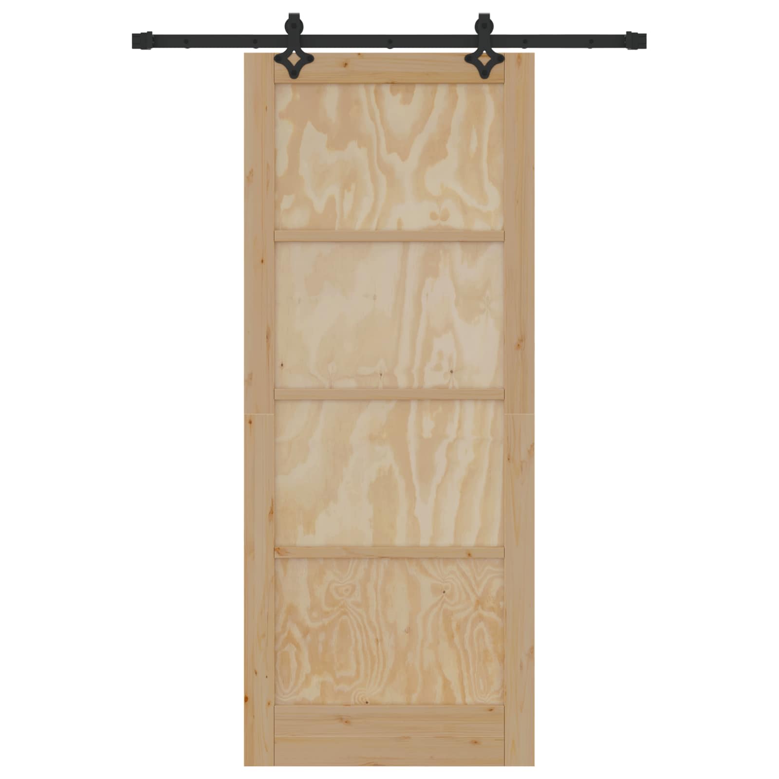 Porta scorrevole ORKDAL legno pino naturale 86 x 211 cm