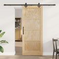 Porta Scorrevole ORKDAL Legno Pino Naturale 83 x 202 cm