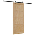 Porta Scorrevole ORKDAL Legno Pino Naturale 83 x 202 cm