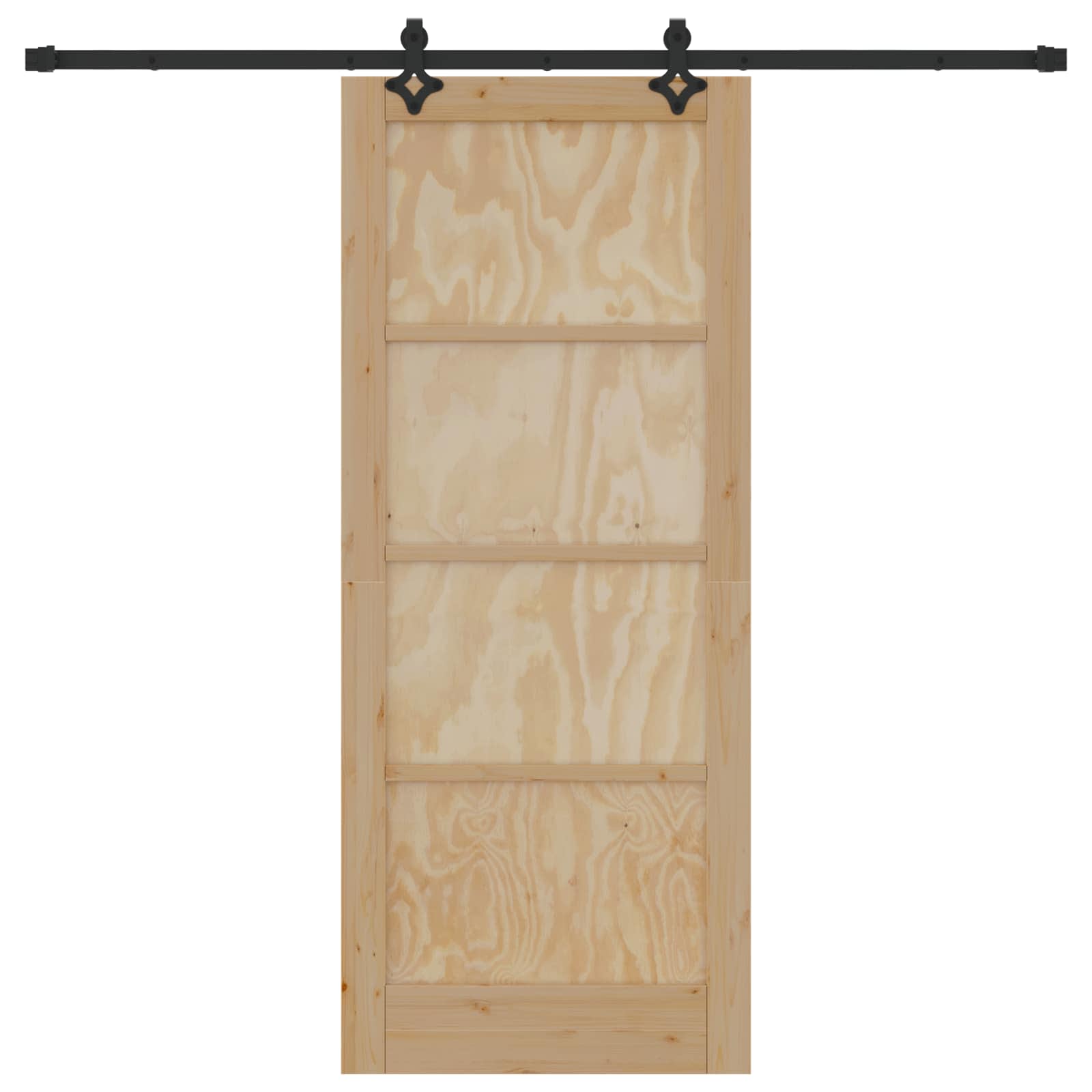 Porta Scorrevole ORKDAL Legno Pino Naturale 83 x 202 cm