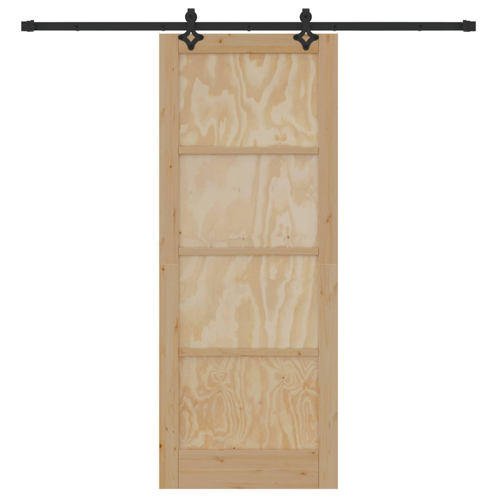 Porta scorrevole ORKDAL Naturale 83 x 211 cm