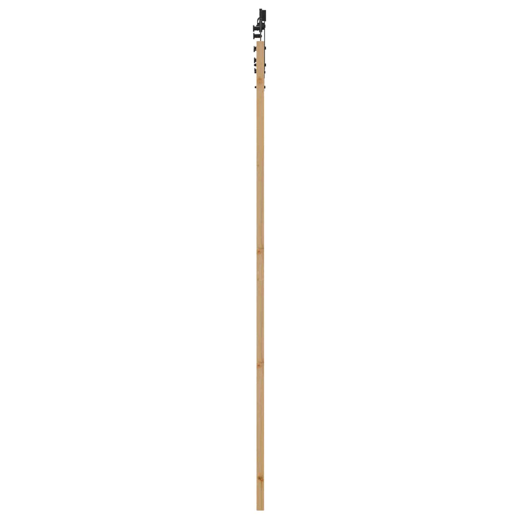 Porta scorrevole ORKDAL in legno di pino naturale 83 x 232 cm
