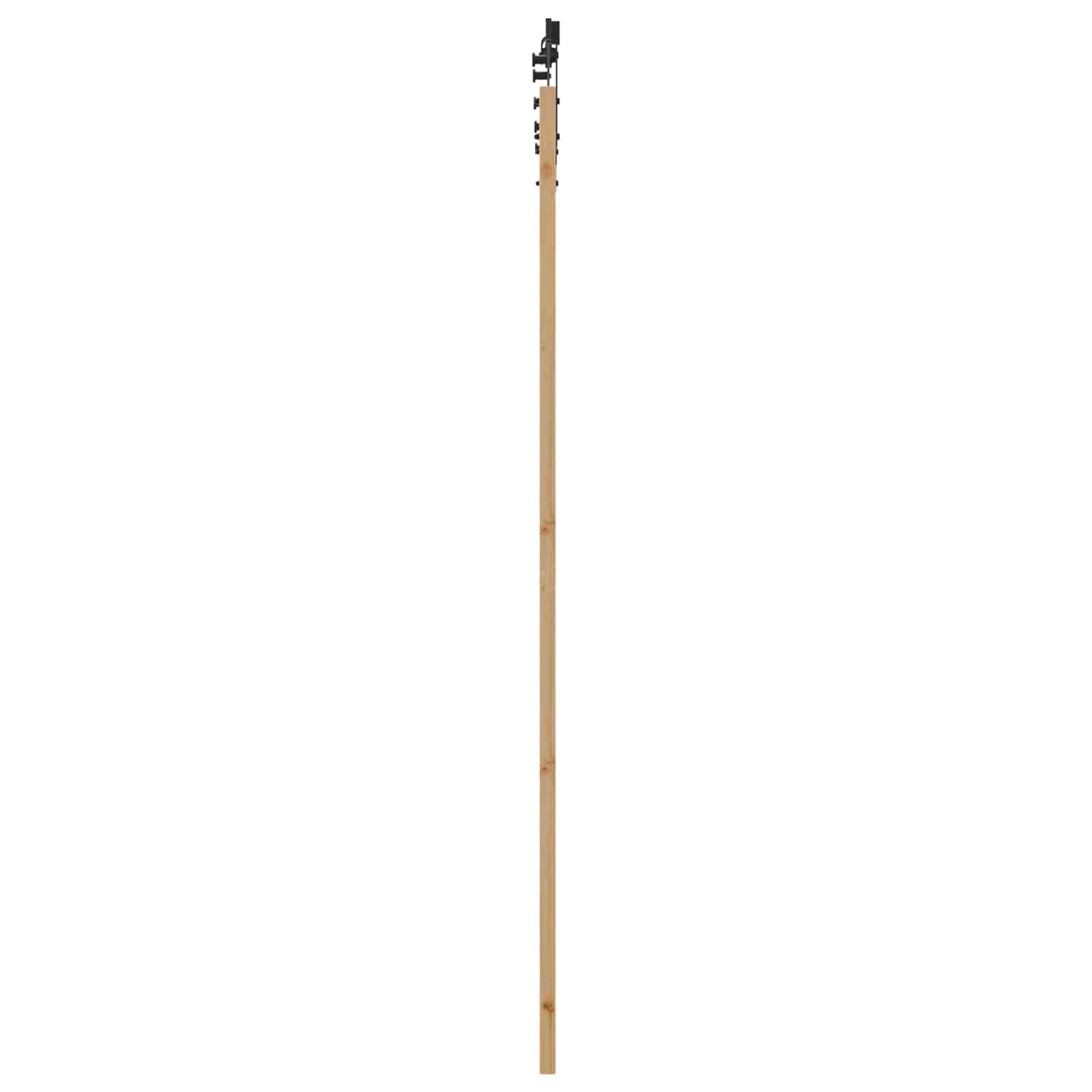 Porta scorrevole ORKDAL in legno di pino naturale 83 x 232 cm