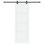 Porta scorrevole ORKDAL Bianco 83 x 232 cm
