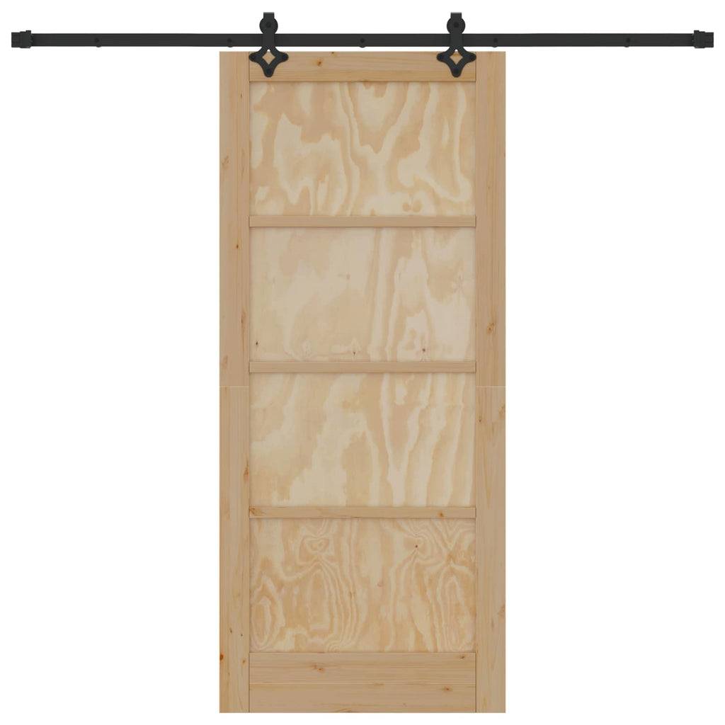 Porta Scorrevole ORKDAL Naturale 86 x 198,5 cm