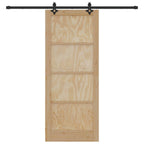 Porta scorrevole ORKDAL in legno di pino naturale 86 x 211 cm
