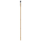 Porta Scorrevole ORKDAL Legno di Pino Naturale e Nero 83 x 232 cm