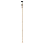 Porta Scorrevole ORKDAL Legno di Pino Naturale e Nero 86 x 211 cm