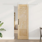 Porta Scorrevole ORKDAL Naturale e Bianco 61 x 198,5 cm