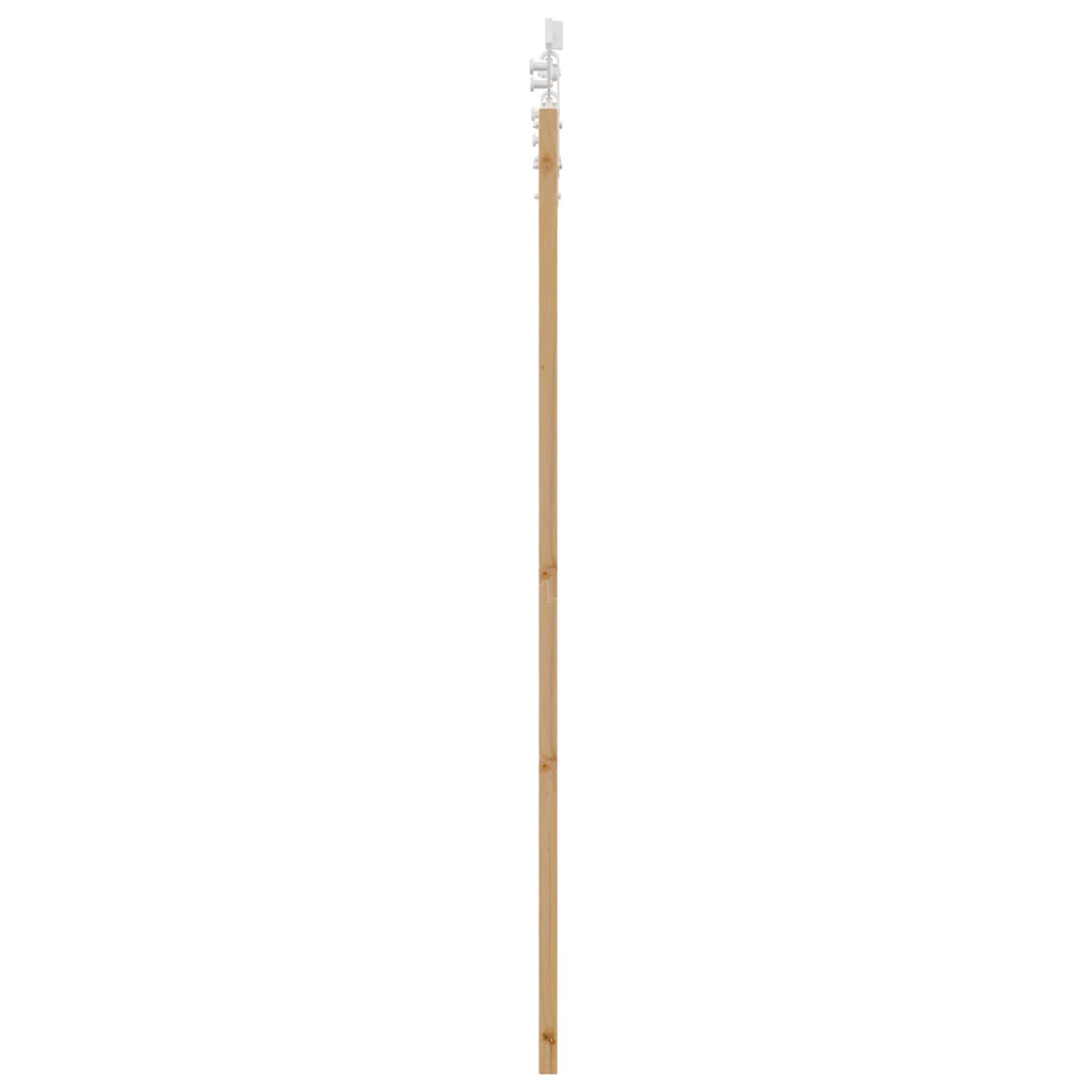 Porta Scorrevole ORKDAL Naturale e Bianco 61 x 198,5 cm