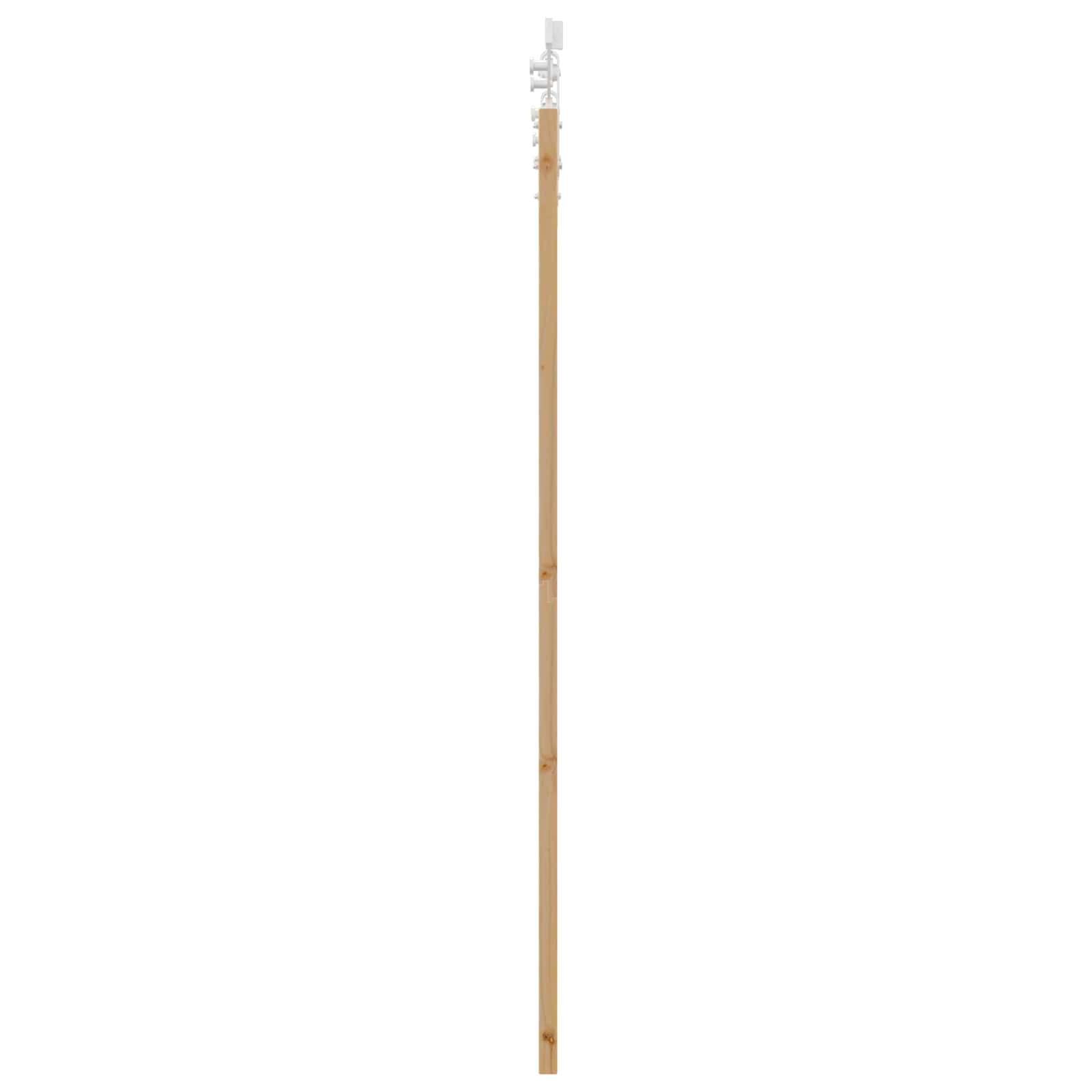 Porta Scorrevole ORKDAL Naturale e Bianco 61 x 198,5 cm
