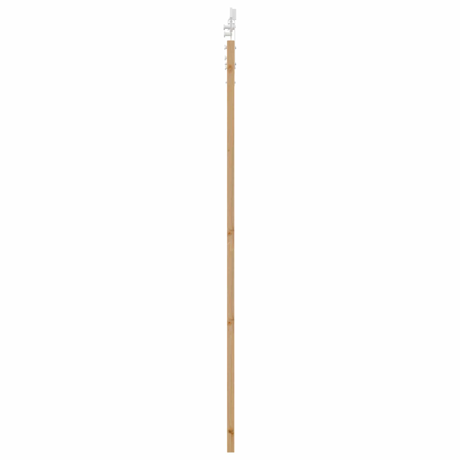 Porta Scorrevole ORKDAL Naturale e Bianco 83 x 211 cm