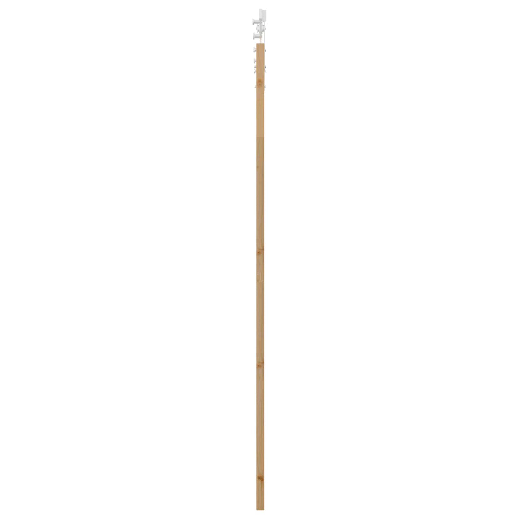 Porta Scorrevole ORKDAL Naturale e Bianco 83 x 232 cm