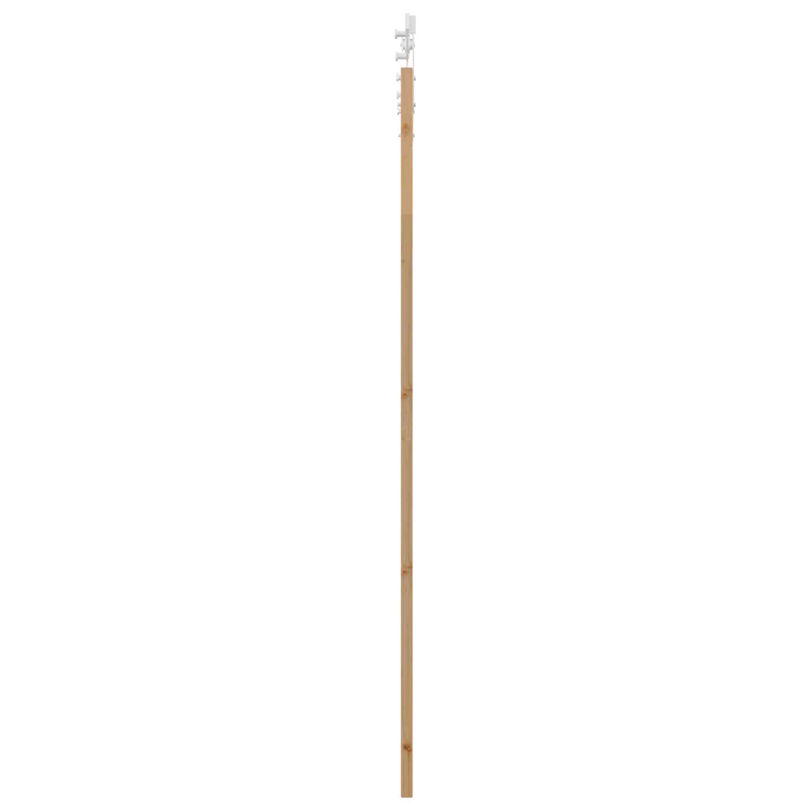 Porta Scorrevole ORKDAL Naturale e Bianco 83 x 232 cm