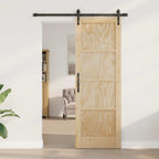 Porta scorrevole ORKDAL legno pino naturale 73,5 x 211 cm