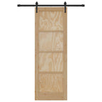 Porta scorrevole ORKDAL legno pino naturale 73,5 x 211 cm