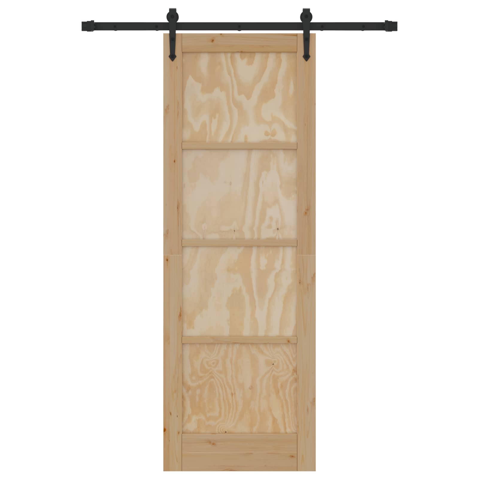 Porta scorrevole ORKDAL legno pino naturale 73,5 x 211 cm