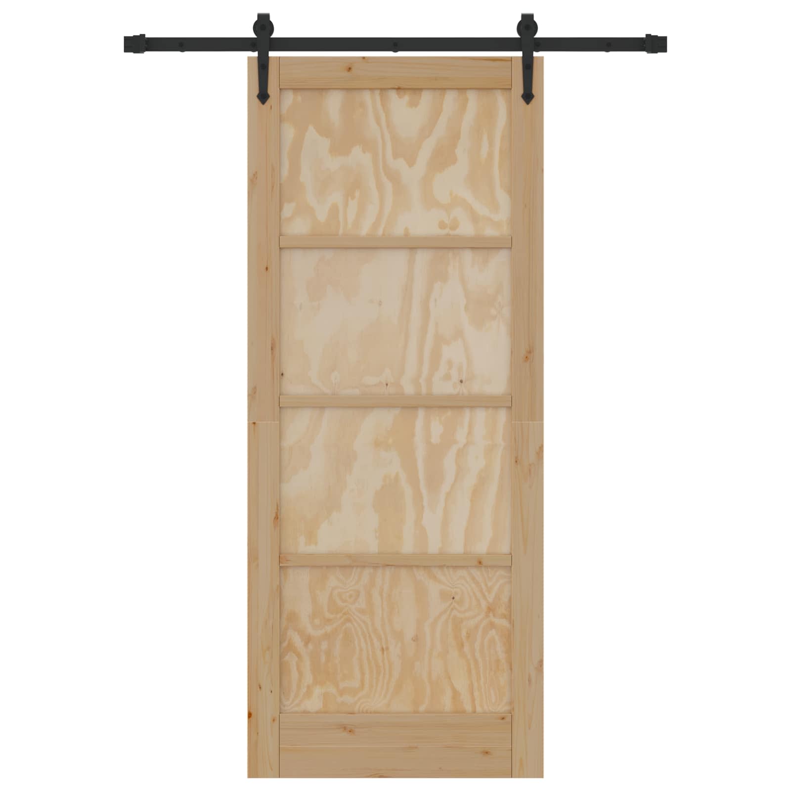 Porta scorrevole ORKDAL legno pino naturale 83 x 202 cm