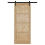 Porta scorrevole ORKDAL legno pino naturale 83 x 211 cm