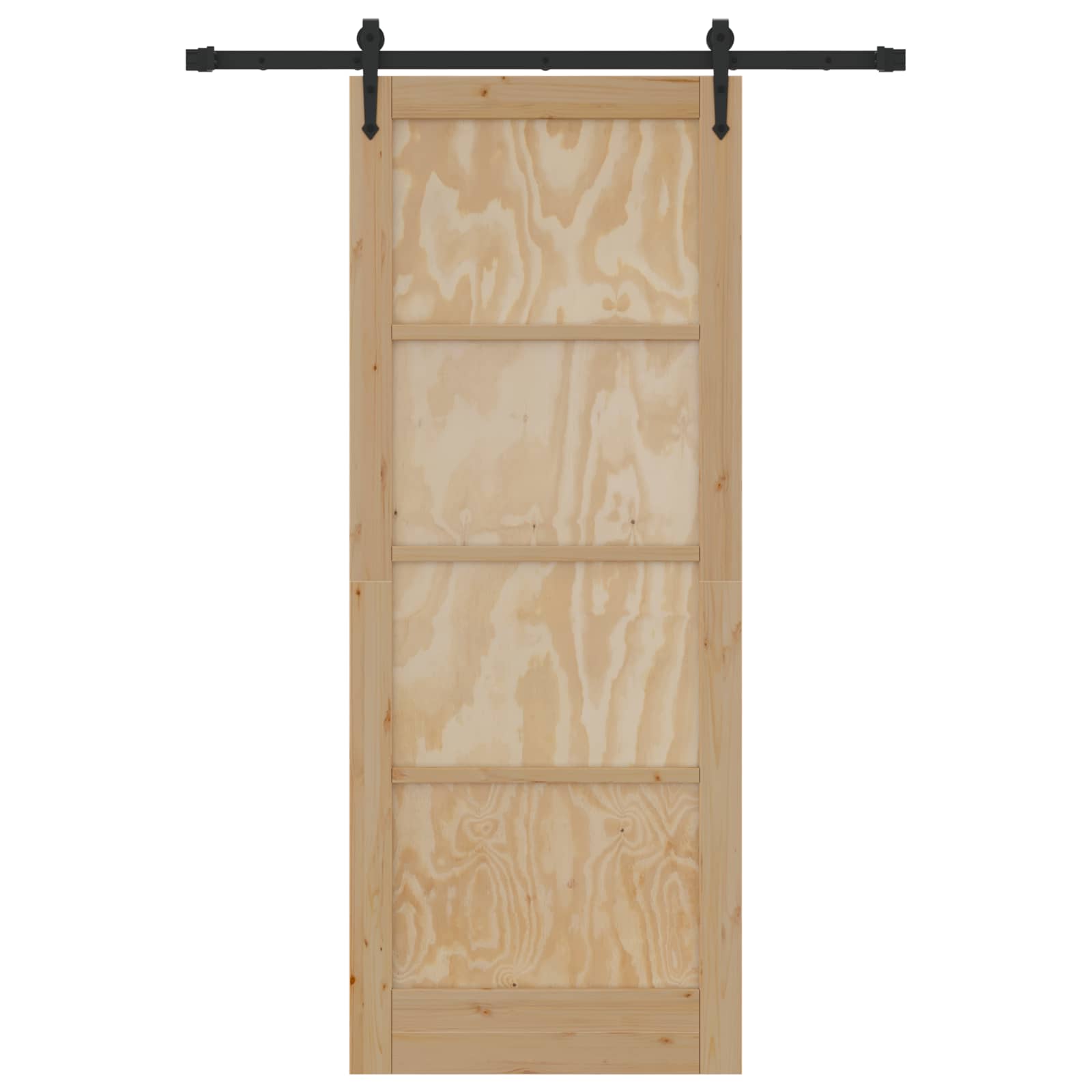 Porta scorrevole ORKDAL legno pino naturale 83 x 211 cm