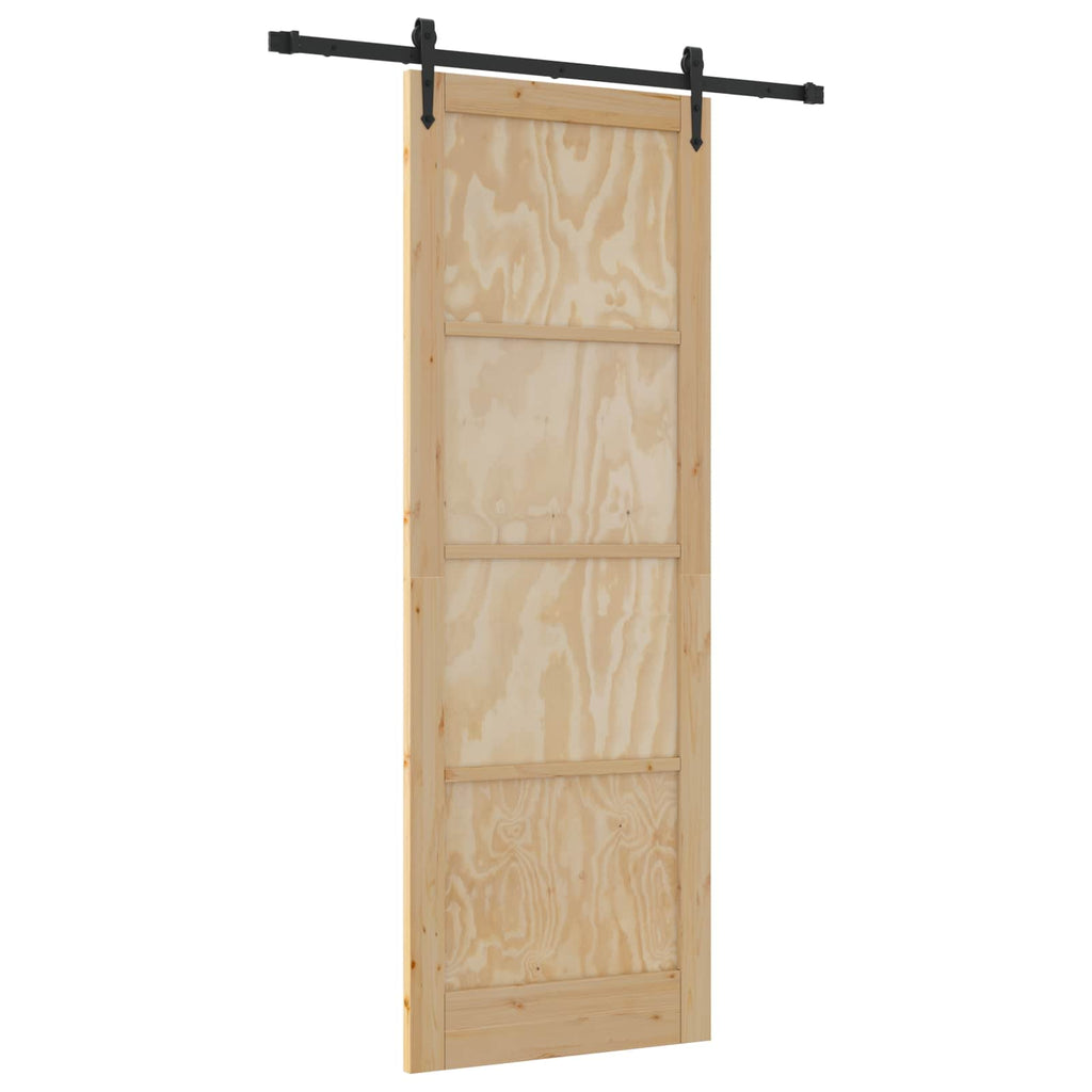 Porta scorrevole ORKDAL legno pino naturale 83 x 232 cm