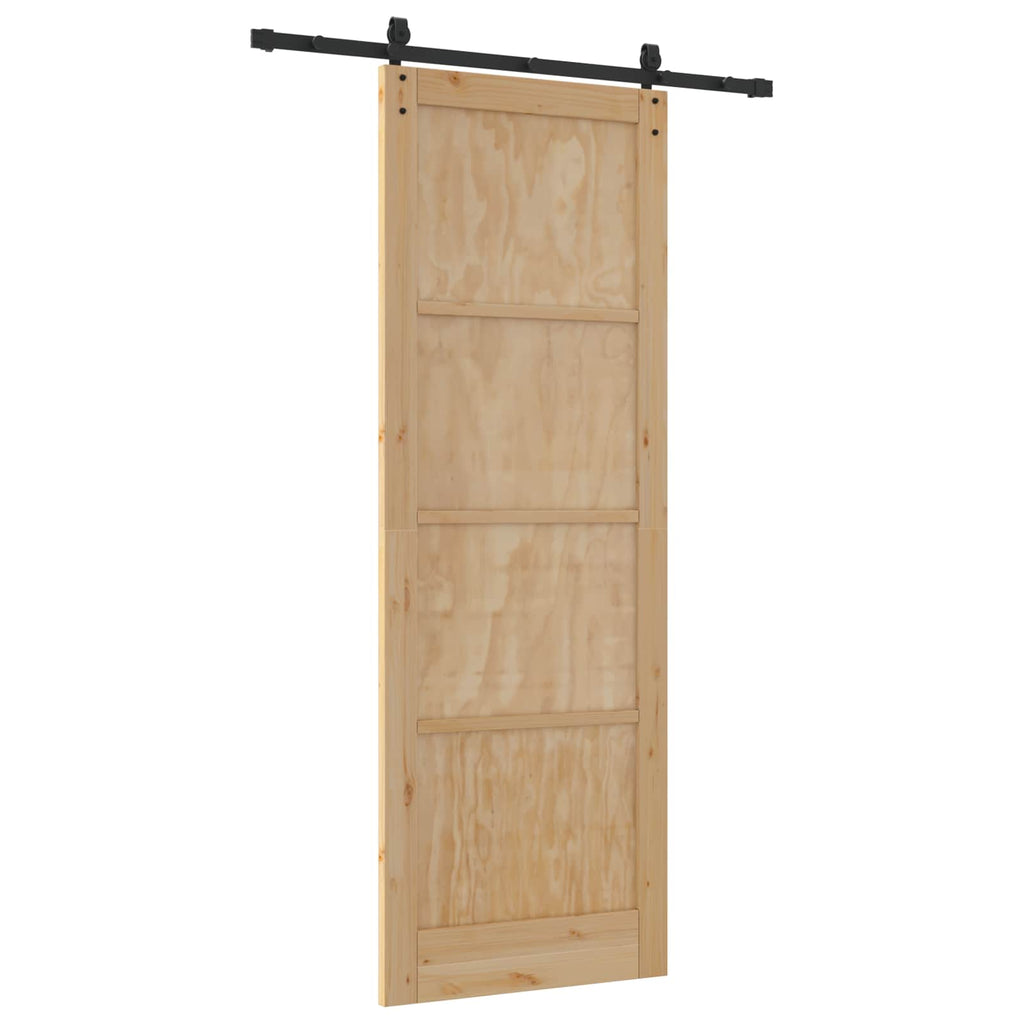 Porta scorrevole ORKDAL legno pino naturale 83 x 232 cm