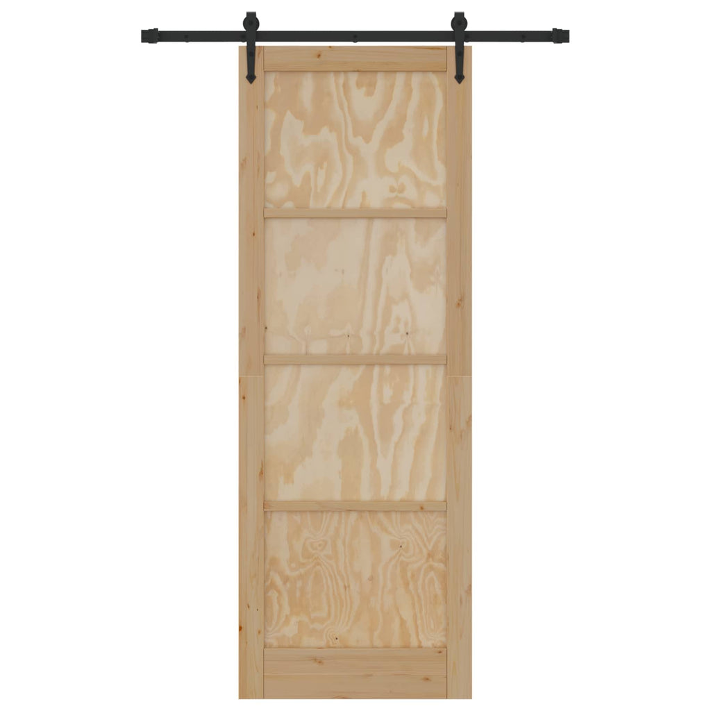 Porta scorrevole ORKDAL legno pino naturale 83 x 232 cm