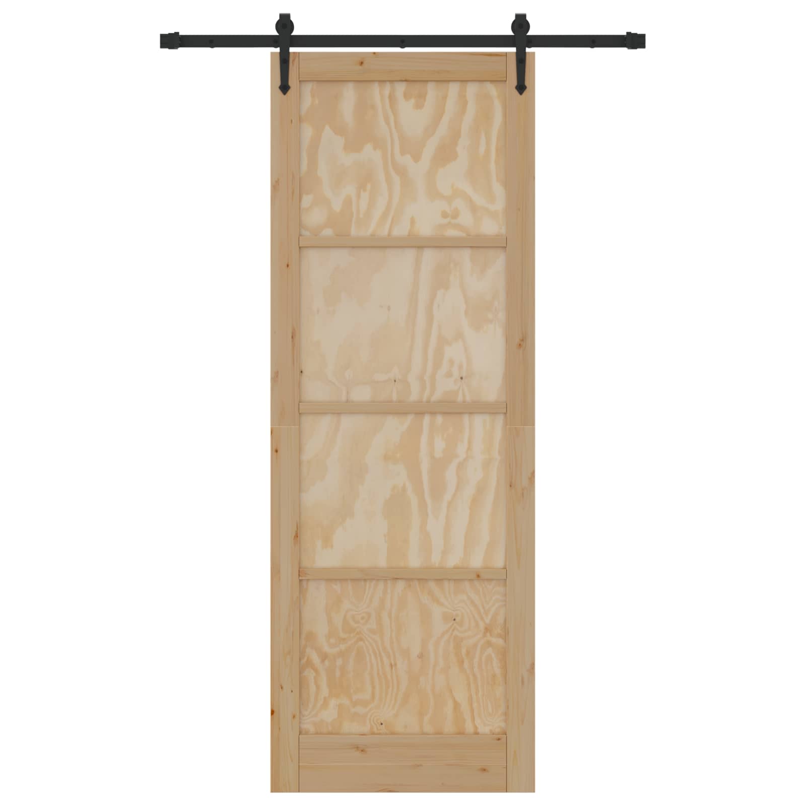 Porta scorrevole ORKDAL legno pino naturale 83 x 232 cm