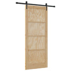 Porta scorrevole ORKDAL Naturale 86 x 211 cm