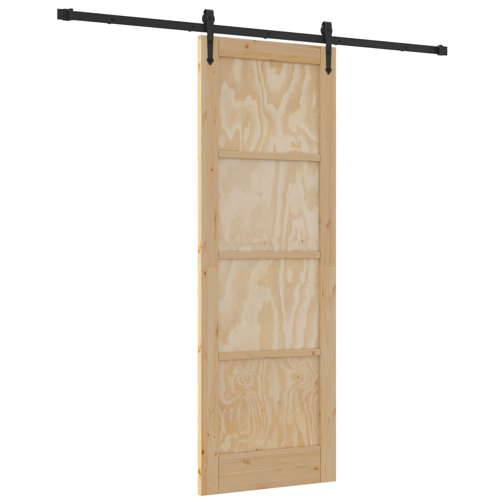 Porta scorrevole ORKDAL legno pino naturale 73,5 x 211 cm