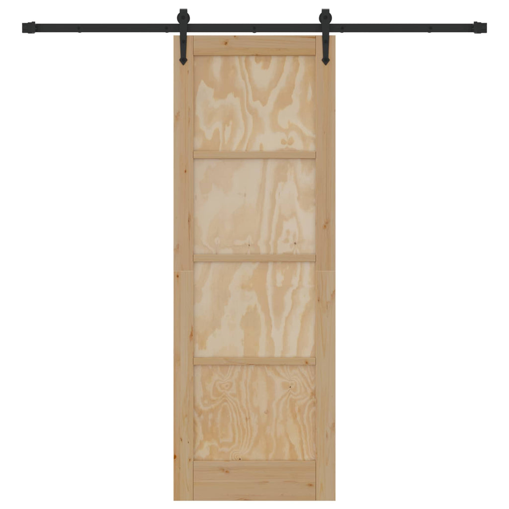 Porta scorrevole ORKDAL legno pino naturale 73,5 x 211 cm