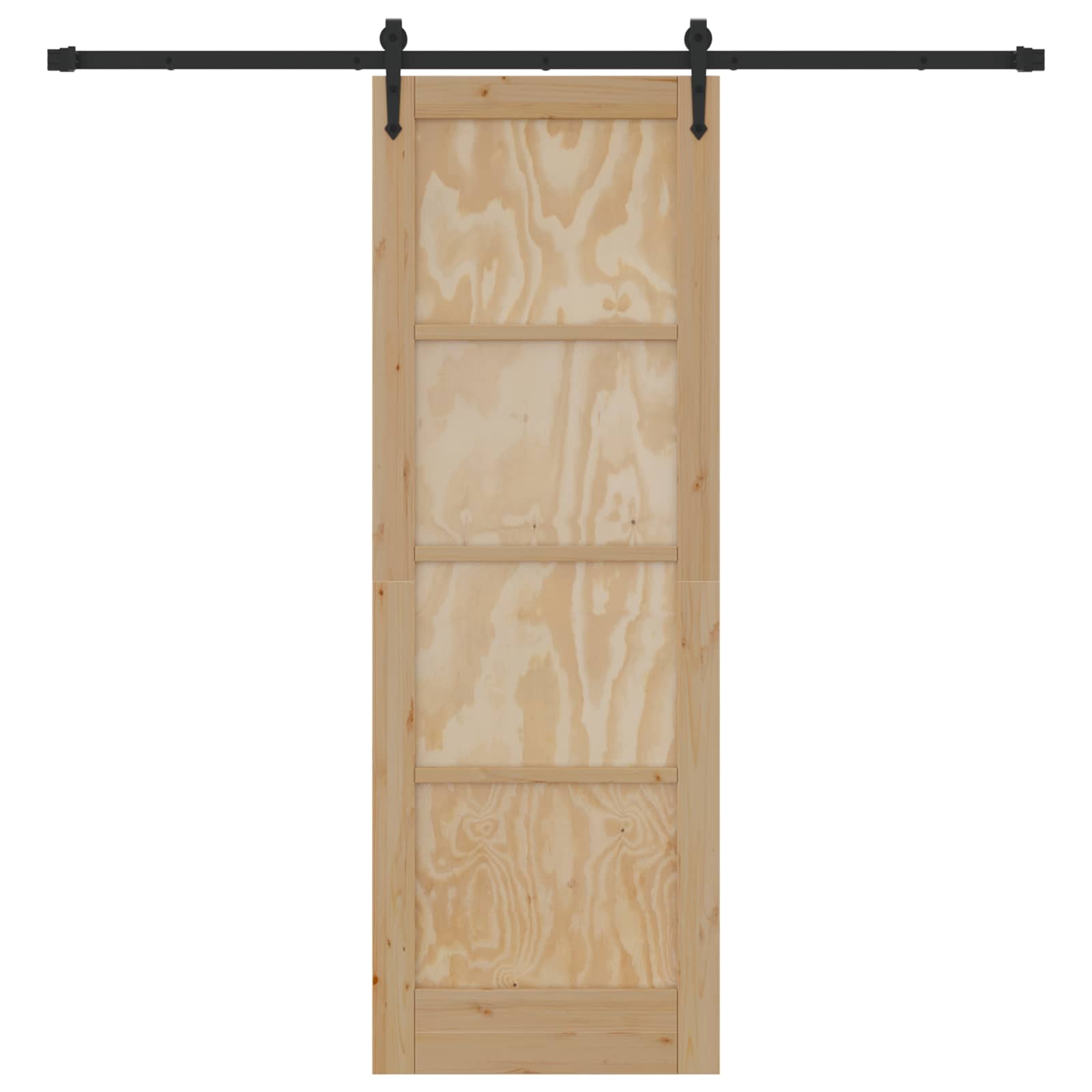 Porta scorrevole ORKDAL legno pino naturale 73,5 x 211 cm