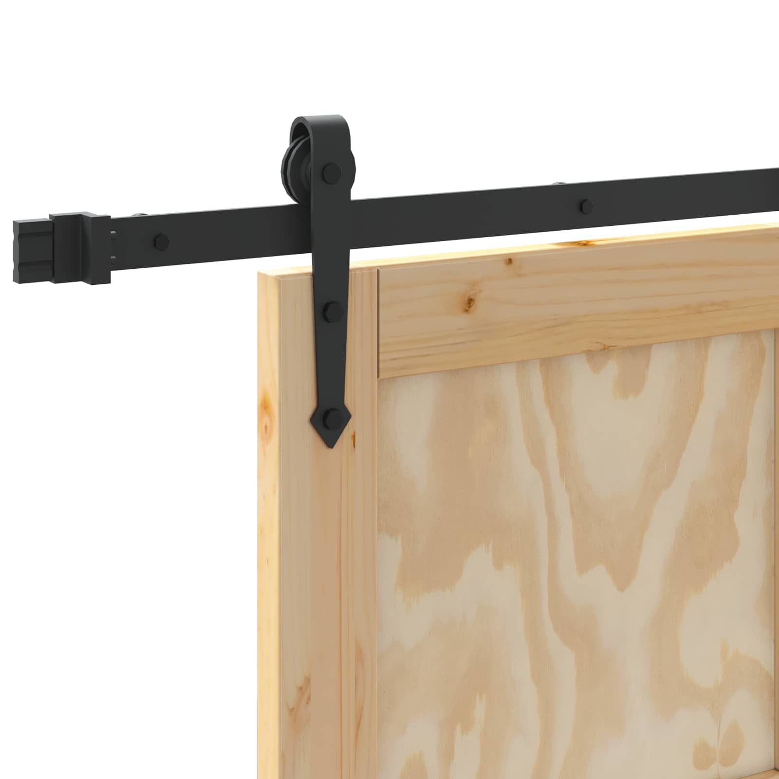 Porta scorrevole ORKDAL legno di pino naturale 83 x 202 cm