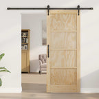 Porta scorrevole ORKDAL legno di pino naturale 83 x 202 cm