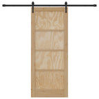 Porta scorrevole ORKDAL legno di pino naturale 83 x 202 cm