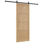 Porta scorrevole ORKDAL legno pino naturale 83 x 211 cm