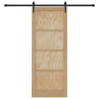 Porta scorrevole ORKDAL legno pino naturale 83 x 211 cm