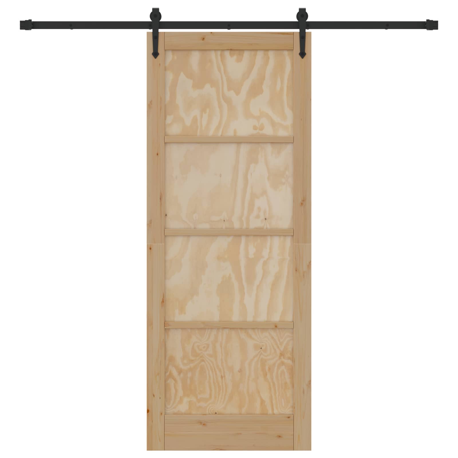 Porta scorrevole ORKDAL legno pino naturale 83 x 211 cm