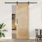 Porta scorrevole ORKDAL naturale 83 x 232 cm